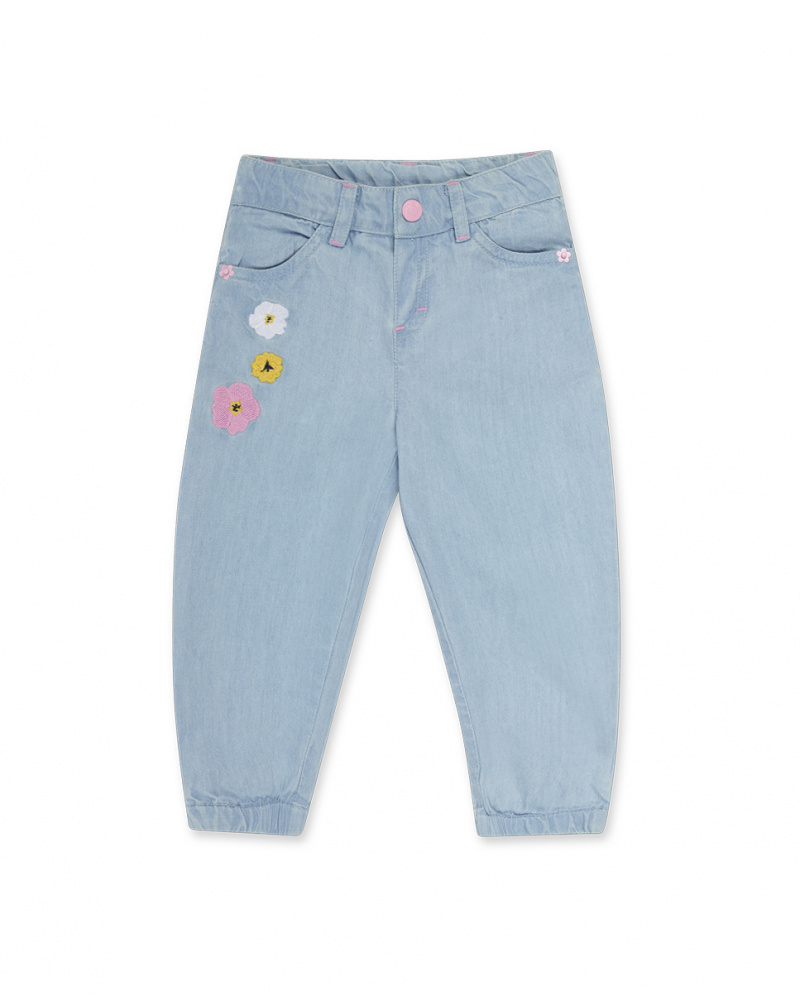 Calça jeans menina Tiny Critters