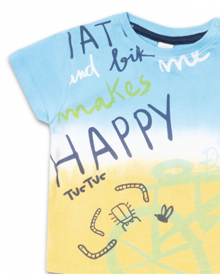 T-shirt tie dye infantil Tiny Critters