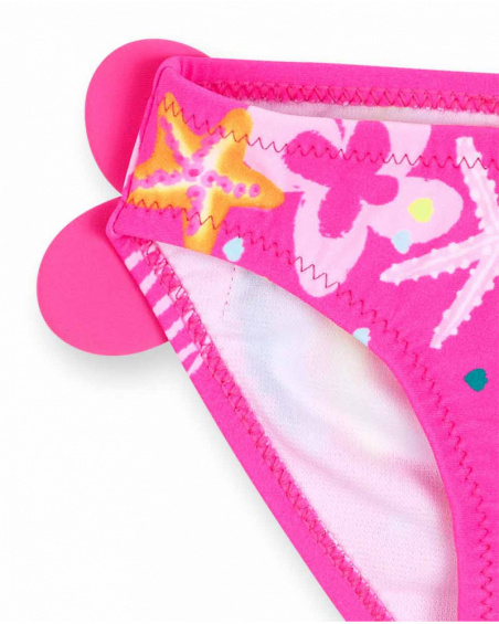 Faixa de cintura de menina fúcsia Seashell Faixa de cintura de menina fúcsia Seashell