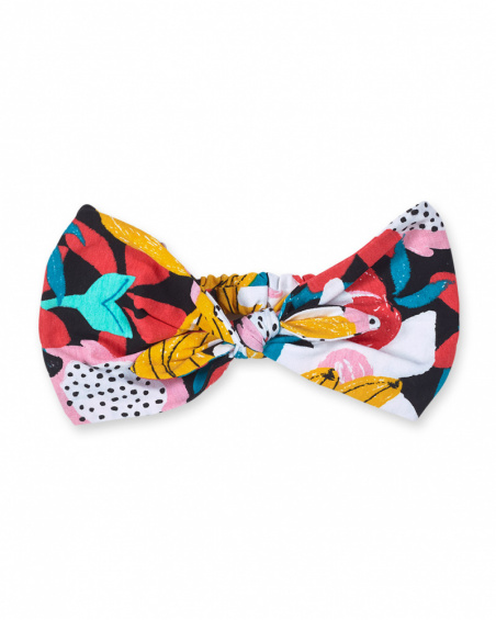 Tiara de malha preta para menina Juicy