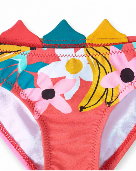 Cueca culotte vermelha Juicy para menina