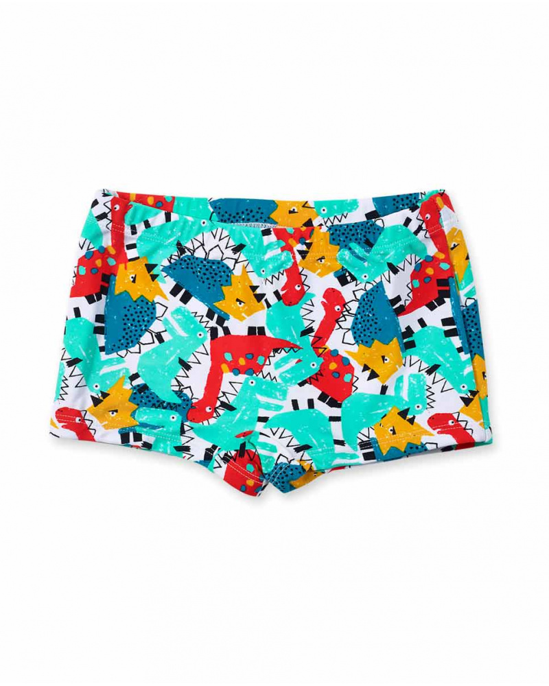 Fato de banho boxer branco Juicy menino