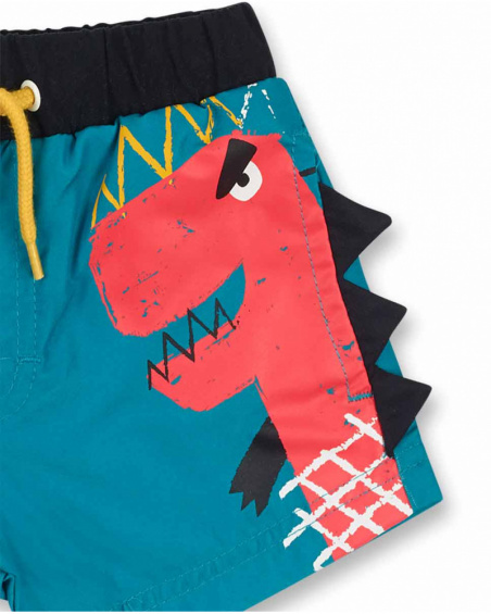 Bermuda de banho verde para menino Juicy