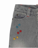 Calças compridas de ganga pretas para menino Juicy