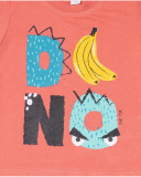 T-shirt malha vermelha para menino Juicy