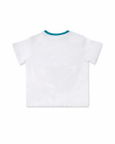 T-shirt Juicy Boy verde branca de malha