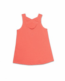 Vestido dinossauro malha vermelho para menina Juicy