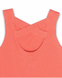 Vestido dinossauro malha vermelho para menina Juicy