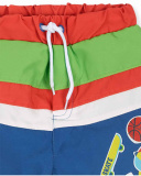 Calções de banho às riscas para férias de menino