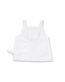 Top branco liso para menina Tropic Feelings