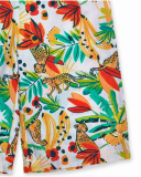 Macacão popeline estampado para menina Tropic Feelings