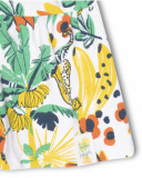 Vestido de malha estampado para menina Tropic Feelings