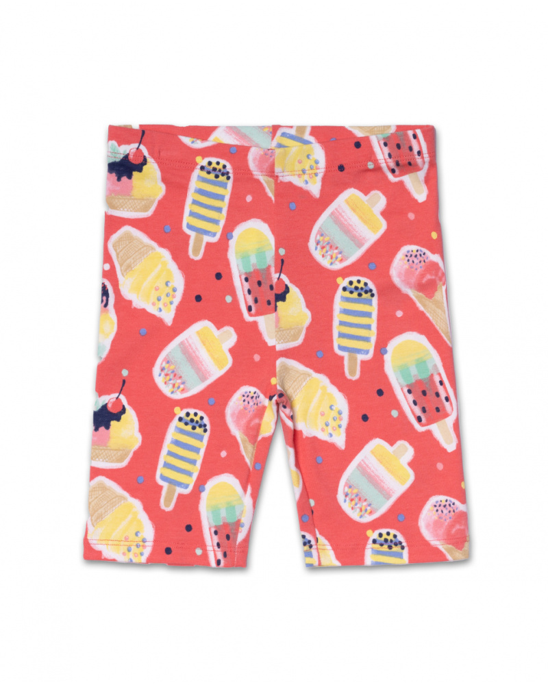 Legging de ciclismo red dot para menina Really Sweet