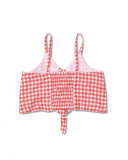 Top plano de guingão para menina Really Sweet