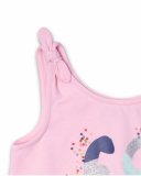 Blusa de malha rosa para menina Really Sweet