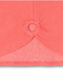 Top curto em malha vermelha para menina Really Sweet