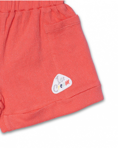 Conjunto malha vermelha para menina Really Sweet