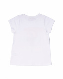 T-shirt malha branca para menina Really Sweet