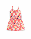 Vestido de malha vermelho para menina Really Sweet