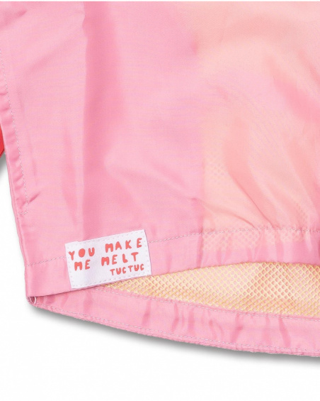 Jaqueta de menina verde rosa vermelha Really Sweet