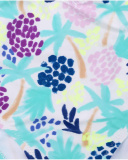 Maiô estampado menina Malibu