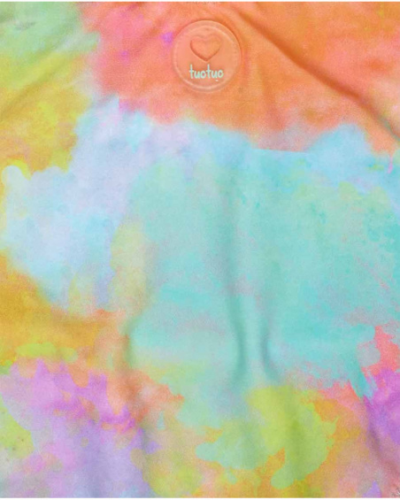 Fato de banho tie-dye de menina de Malibu