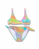 Garota de biquíni tie-dye Malibu
