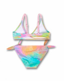 Garota de biquíni tie-dye Malibu