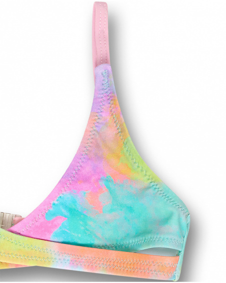 Garota de biquíni tie-dye Malibu