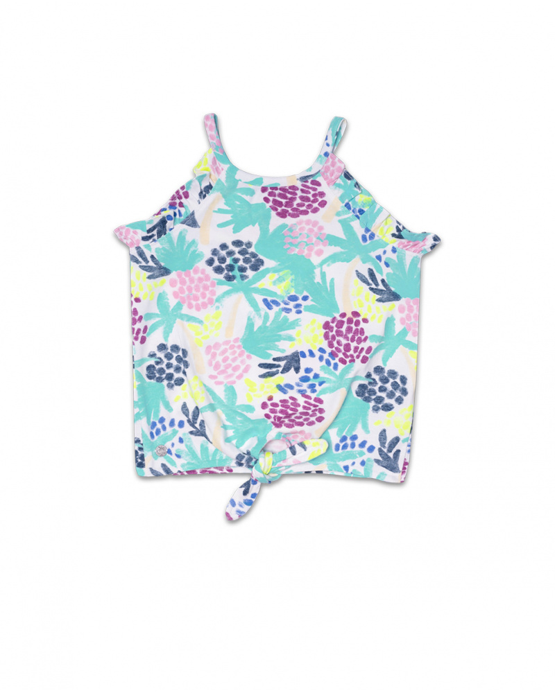 Malibu t-shirt de jérsei estampado para menina