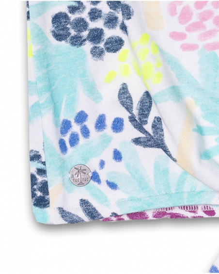 Malibu t-shirt de jérsei estampado para menina