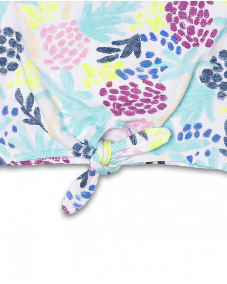 Malibu t-shirt de jérsei estampado para menina