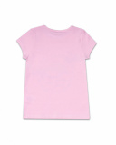 T-shirt de malha rosa para menina Malibu