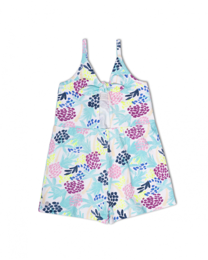 Macacão estampado menina Malibu