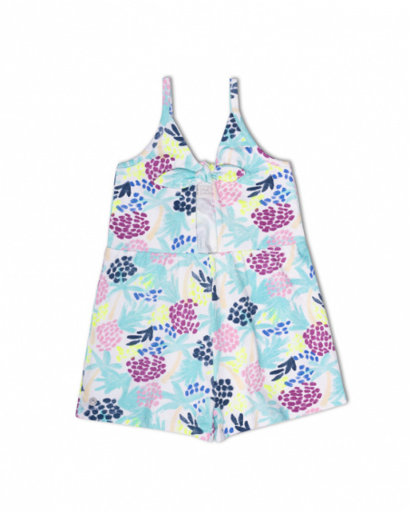 Macacão estampado menina Malibu