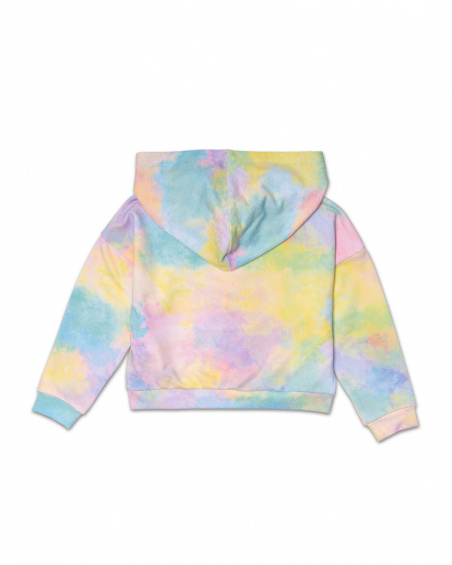 Jaqueta de lã tie-dye feminina de Malibu Jaqueta de lã tie-dye feminina de Malibu