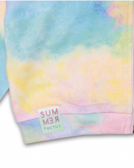 Jaqueta de lã tie-dye feminina de Malibu Jaqueta de lã tie-dye feminina de Malibu
