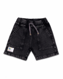 Bermudas de pelúcia cinza para menino Lost Paradise