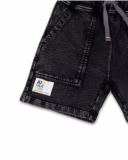 Bermudas de pelúcia cinza para menino Lost Paradise