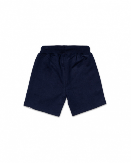 Bermudas de pelúcia cinza para meninos Diving Adventures