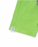 Bermuda de pelúcia verde para menino Diving Adventures