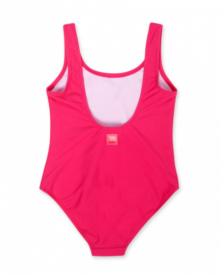 Fato de banho fúcsia para menina Amazonas