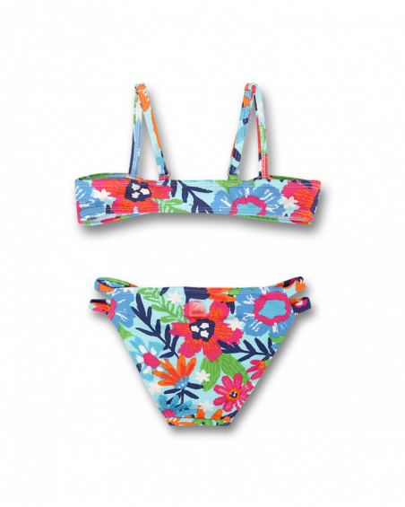 Biquíni estampado menina amazônia