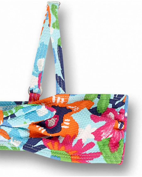 Biquíni estampado menina amazônia