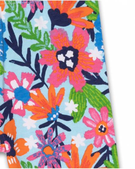 Leggings de tricô estampado menina Amazonas