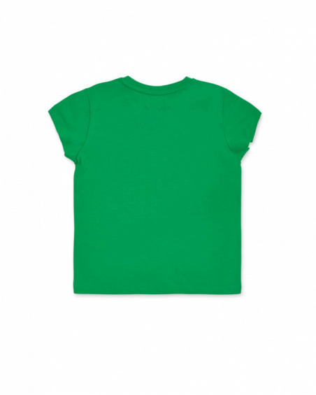 T-shirt em malha verde para menino The coast T-shirt em malha verde para menino The coast