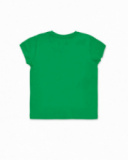 T-shirt em malha verde para menino The coast T-shirt em malha verde para menino The coast