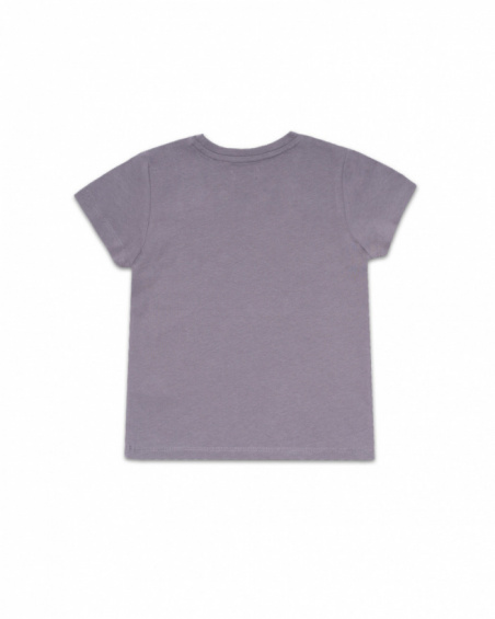 T-shirt cinzenta de tricô para menino Urban Activist T-shirt cinzenta de tricô para menino Urban Activist