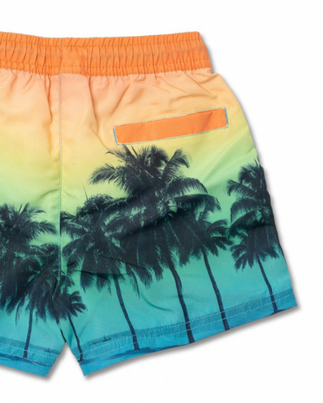 Bermuda masculina estampada Beach Days