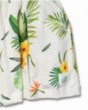 shorts branco liso menina oasis